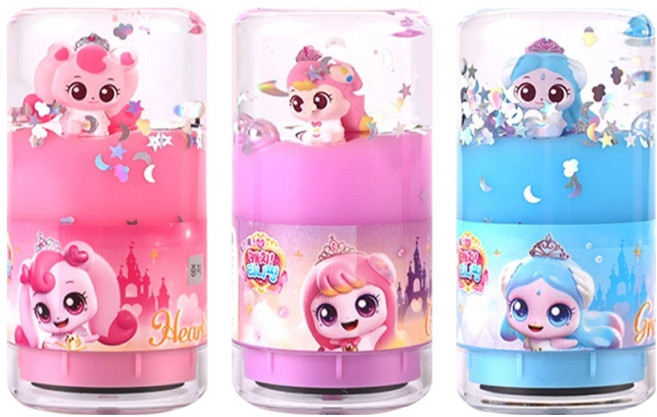 (주)그린피앤에스 캐치 티니핑 프린세스 워터볼 3종 세트 A, 혼합색상, 1세트