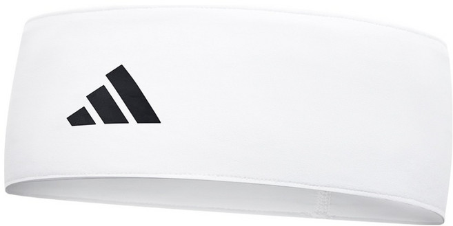 아디다스 피트니스 트레이닝 헤드밴드, 화이트, 1개