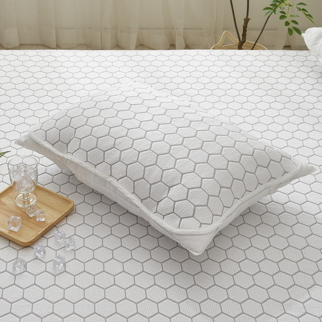 아토하우스 아이스쿨 냉감 베개커버, 그레이