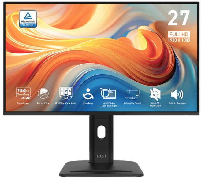 msi 微星 FHD 平面美型螢幕 Adaptive-Sync HDMI + DP + D-sub, 27吋, PRO MP275PG E14