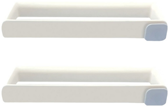 더리빙 접착식 후크 슬리퍼 걸이, 화이트, 2개