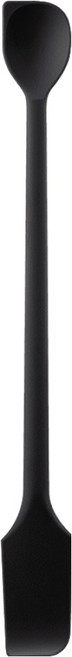 바겐슈타이거 플래티넘 실리콘 투웨이 스패츌라 스푼, 애쉬블랙, 1개