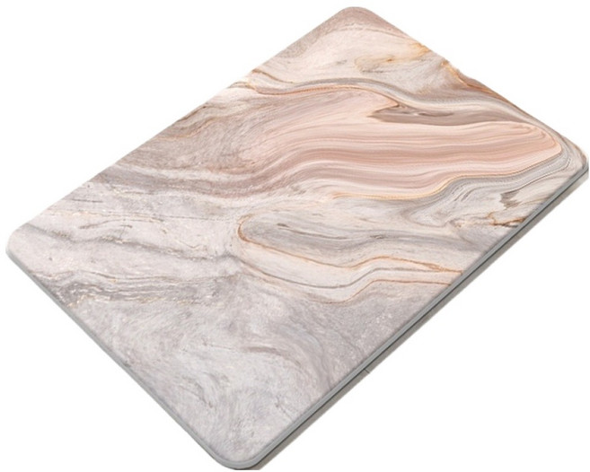 세븐와이즈 2세대 황금 두께 백색 규조토 미끄럼방지 매트, 스타일10, 1개