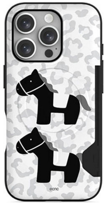 칩앤칙케이스 포니 스튜디오 맥세이프 투카드 수납 마그네틱 범퍼 휴대폰 케이스