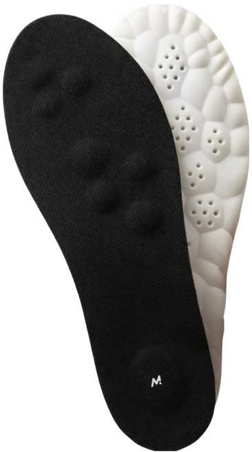 모모 발편한 구름 에어솔 신발 깔창 블랙 양발착용 세트, 1세트