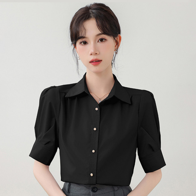 루나걸 여성용 소레로안 반팔 셔츠 L26SMST022026