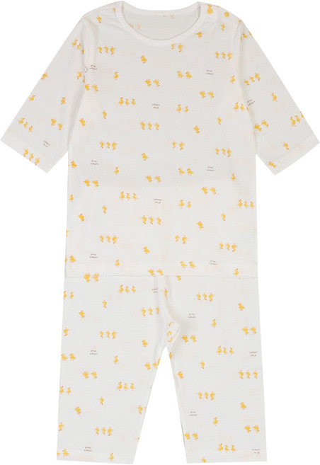 해피랜드 치치 뱀부 메쉬 7부 내의 상하 세트