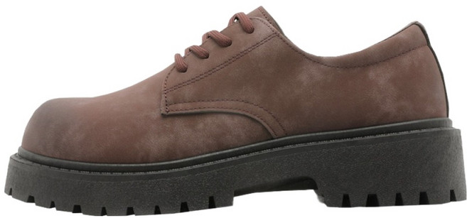 홀리바나나 남성용 통굽 더비 키높이 스트릿 데일리 캐주얼 구두 HBNN260122