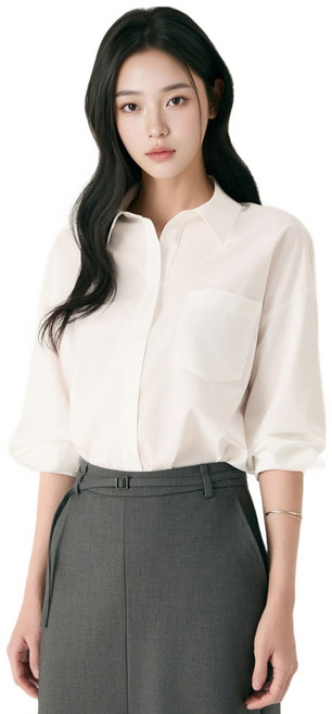 Roem 女款全日防皺寬鬆版襯衫