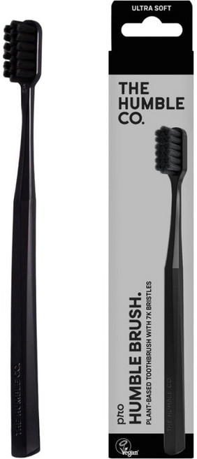험블브러쉬 플랜트 울트라소프트 7K 칫솔 블랙, 1개, 1개입