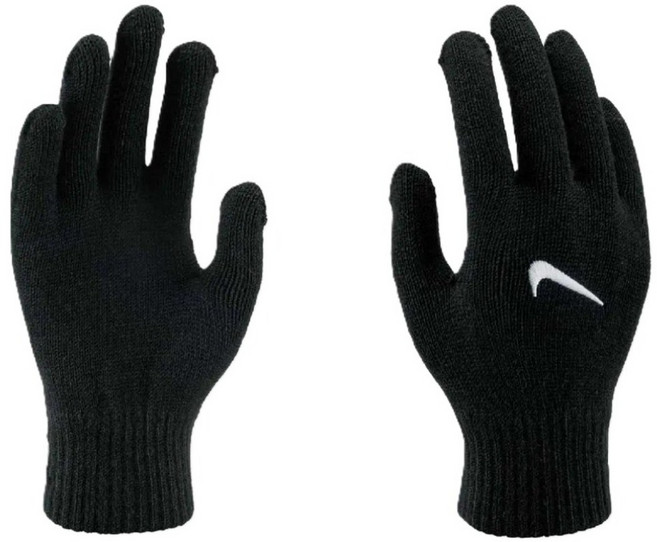 NIKE 耐吉 KNIT SWOOSH 保暖手套 3.0 N1011917010SL, 黑色, 1套