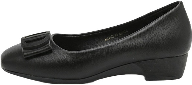 잭앤질 여성용 리본장식 컴포트 웨지 발편한 데일리 로퍼 JA6144