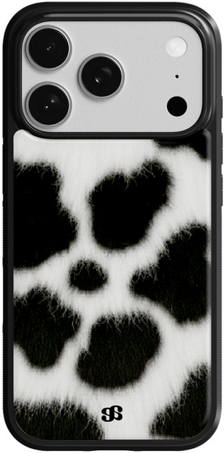 어프어프 플로라 퍼 화이트 에폭시 휴대폰 케이스