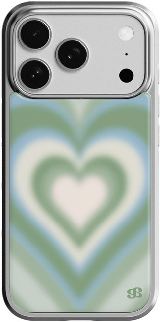 어프어프 선셋 하트 에폭시 맥세이프 휴대폰 케이스