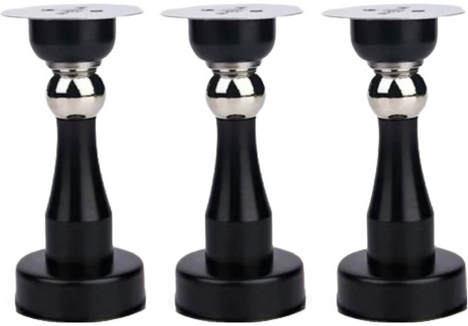 써뉴즈 자석형 도어스토퍼, 블랙, 3개