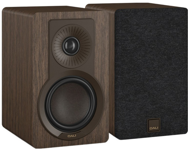 DALI Kupid 100mm 低耗損重低音中音單體 手工製作被動式書架壁掛式家庭劇院喇叭, 深胡桃木色