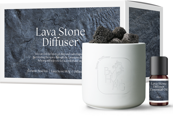 바이향 라바 스톤 디퓨저 10ml, 1개, 북스토어