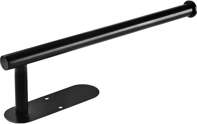 휘경일 무타공 주방 타월걸이, 블랙, 1개