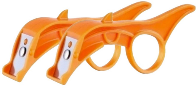 아케이바이 미니 과일껍질 다용도 만능 필러, 2개