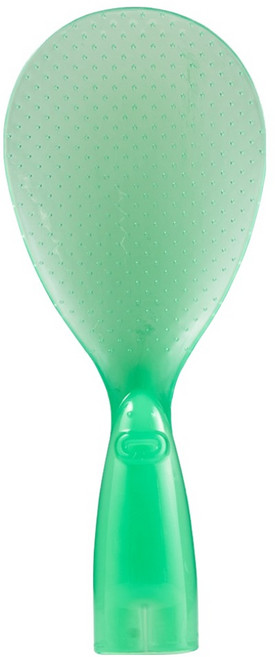 아케이바이 고급형 스탠딩 밥알 주걱, 그린, 1개