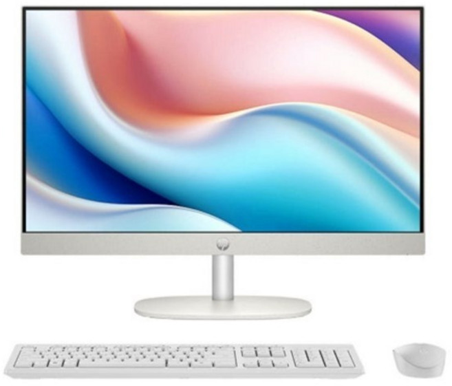 HP 2025 올인원 PC 24 셀러론 인텔 12세대, 셀 화이트, 24-cr0021KR, 256GB, 8GB, WIN11 Home