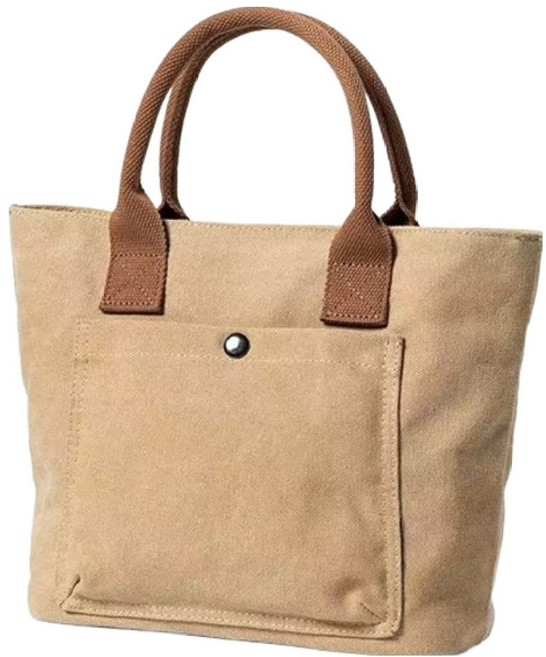 선빛 여성용 테나 데일리 캔버스 토트백