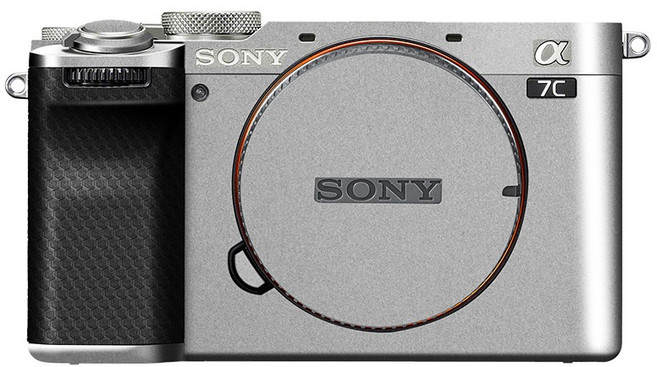 JJC 소니 A7C2 A7CR 카메라 스킨 스크래치 보호 필름 실버 SWA, 1개