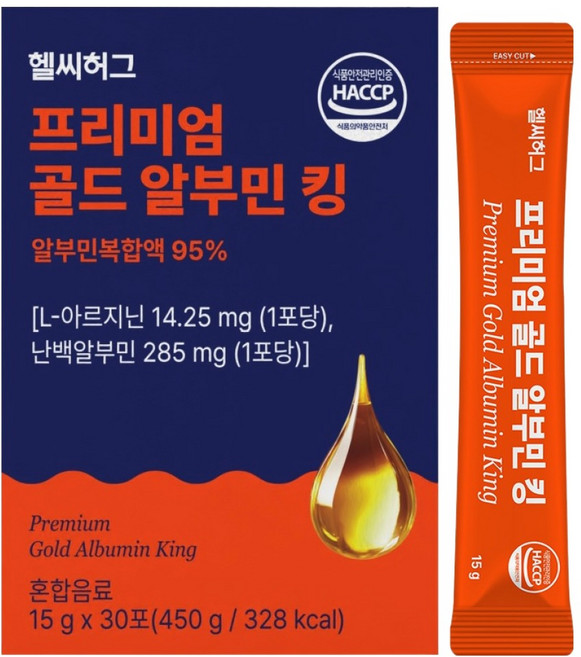 healthyhug 頂級黃金白蛋白王, 1個, 30冊