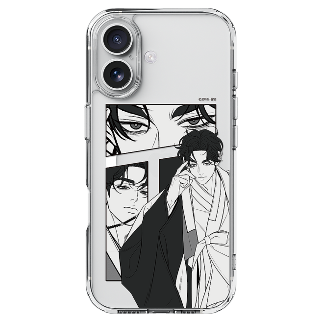 신지모루 네이버웹툰 M 에어클로 베이직 휴대폰 케이스