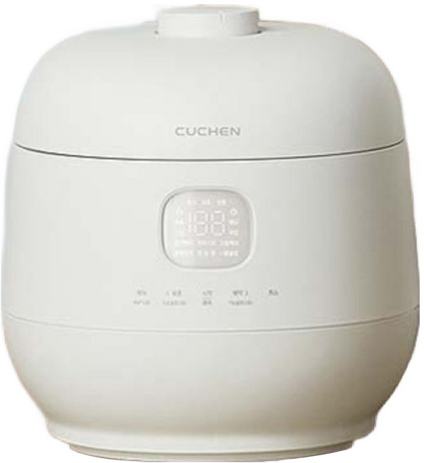 쿠첸 2중압 IH 압력 밥솥 3인용, CRT-VWW0310ST, 화이트