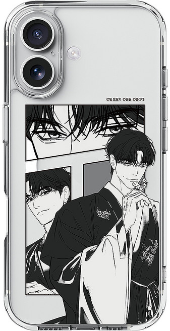 신지모루 네이버웹툰 M 에어클로 베이직 휴대폰 케이스