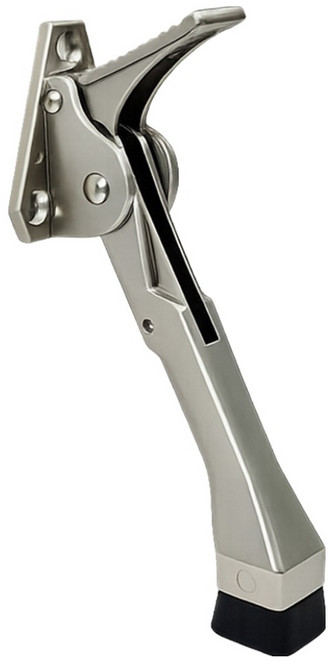 머스트샵 원터치 말굽 도어스토퍼, 니켈무광, 1개