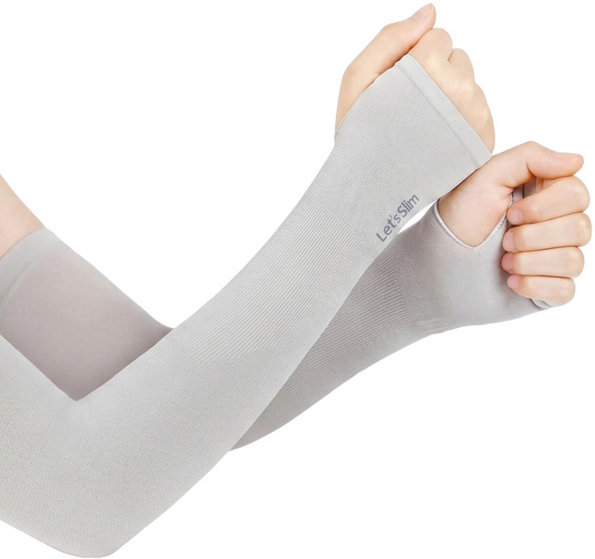 와이홉 아이스 쿨링 팔토시 양손 세트, 그레이, 3세트