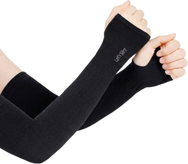 와이홉 아이스 쿨링 팔토시 양손 세트, 블랙, 3세트