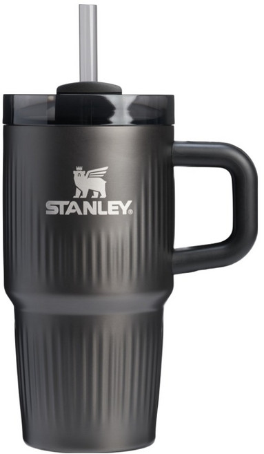 스탠리 퀜처 H2.0 플루티드 텀블러 591ml 블랙, 1개