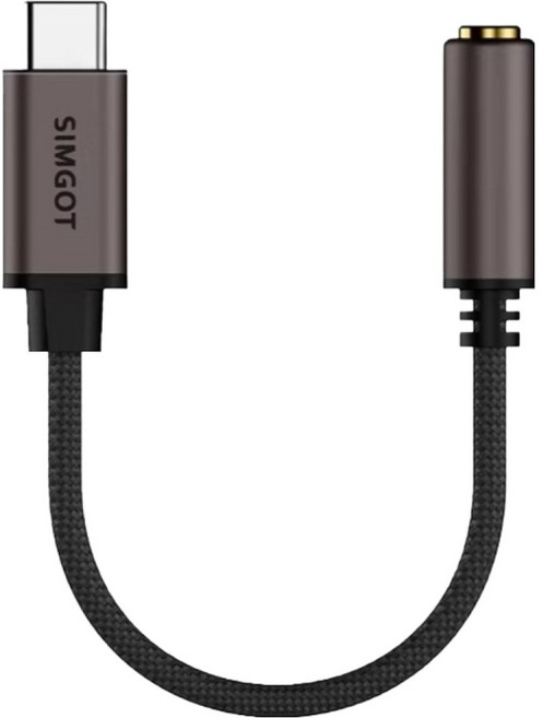 심갓 고음질 휴대용 C타입 꼬다리 DAC AMP, DEW0S