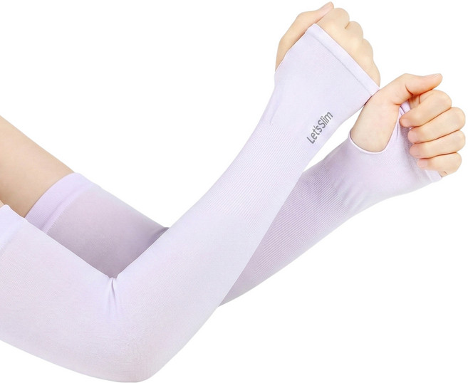 와이홉 아이스 쿨링 팔토시 양손 세트, 퍼플, 3세트