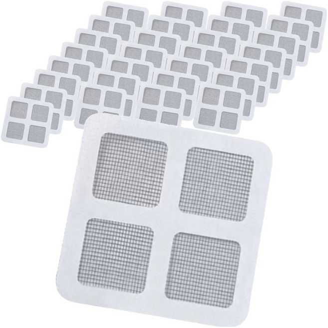 다퍼남 대용량 싱크대 배수구 거름망 100p, 화이트, 1개