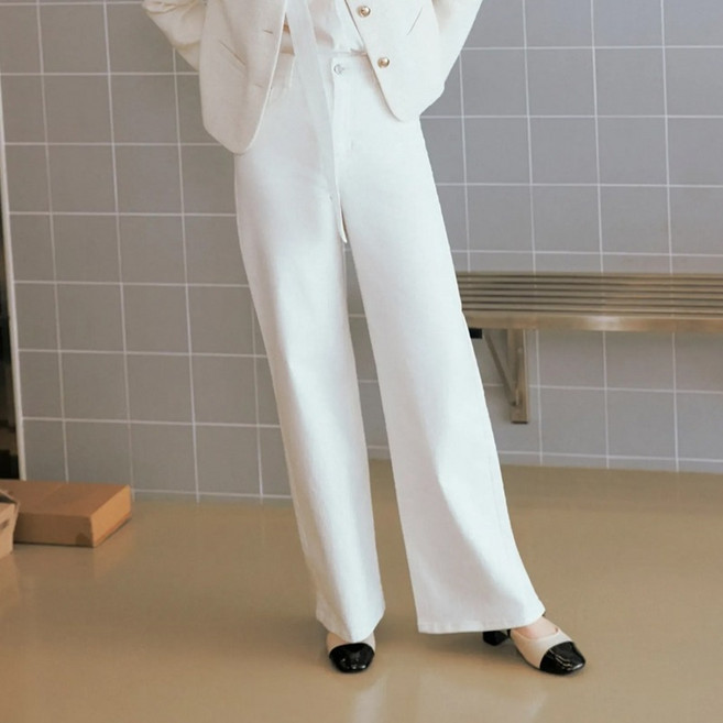 Roem 女款寬版牛仔褲