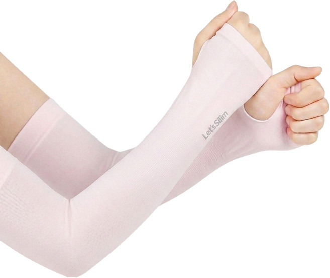 와이홉 아이스 쿨링 팔토시 양손 세트, 핑크, 3세트