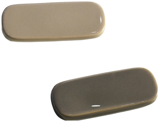 프렐류드 미에뜨 수저받침 2종 세트, 베이지, 브라운, 1세트