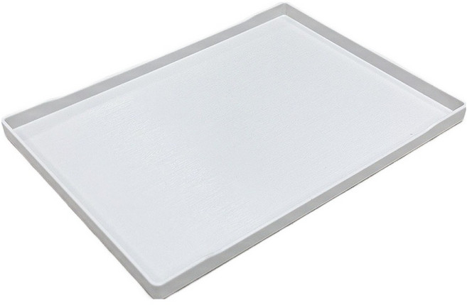 쿠쏘 호텔 카페 주방 트레이 06, 화이트, 1개