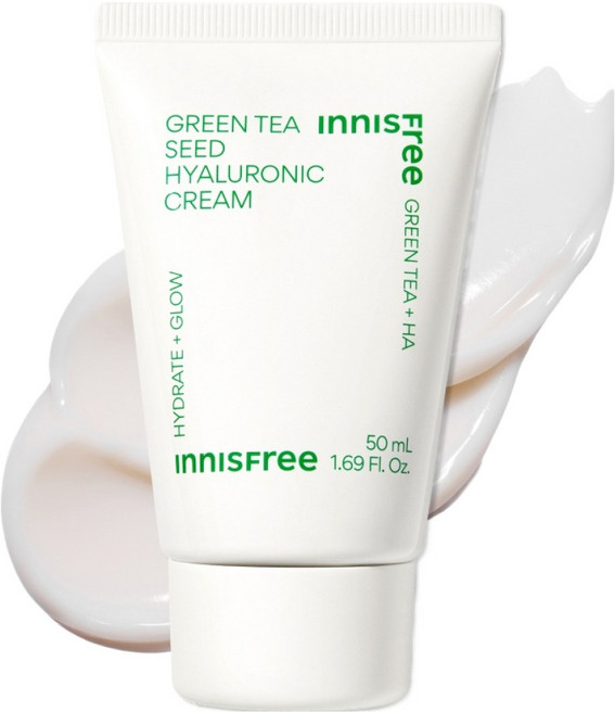 이니스프리 그린티 씨드 히알루론산 크림 튜브, 50ml, 1개