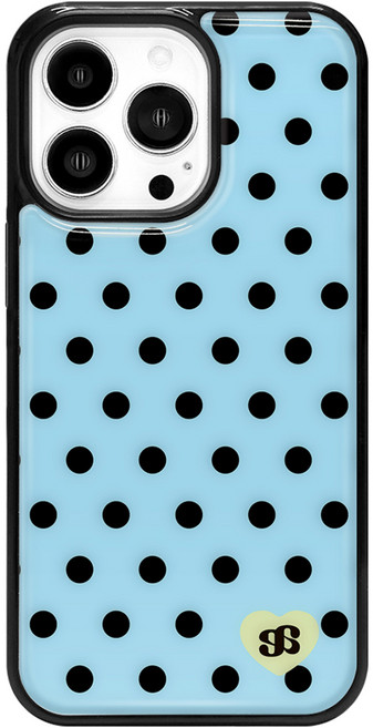 어프어프 베이비 블루 도트 에폭시 기본 휴대폰 케이스