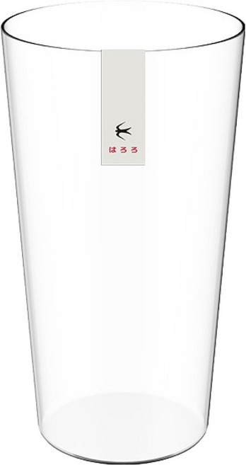 하로로 호로요이 시즈쿠 울트라 슬림 유리 맥주잔, 1개