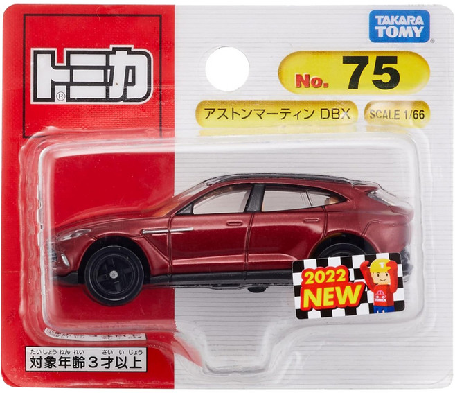 TOMICA 小汽車 BP075, 紅色, 1個