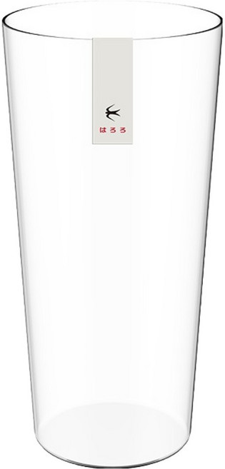 하로로 호로요이 시즈쿠 울트라 슬림 유리 맥주잔, 1개