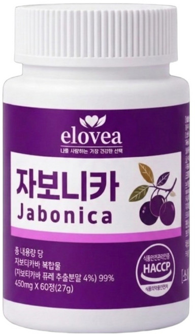 엘로비아 자보니카 27g, 1개, 60정