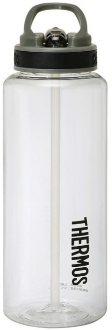 THERMOS 膳魔師 掀蓋吸嘴輕水瓶 TCST-950, 月影灰, 1個, 950ml