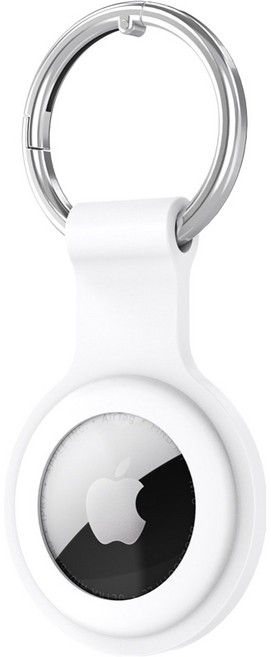 하이온 에어태그 실리콘 케이스, 화이트, 1개